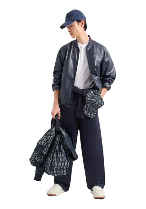 Polo slim fit in cotone organico ASV ARMANI EXCHANGE | Polo | 3DZFHZ ZJXHZ1100